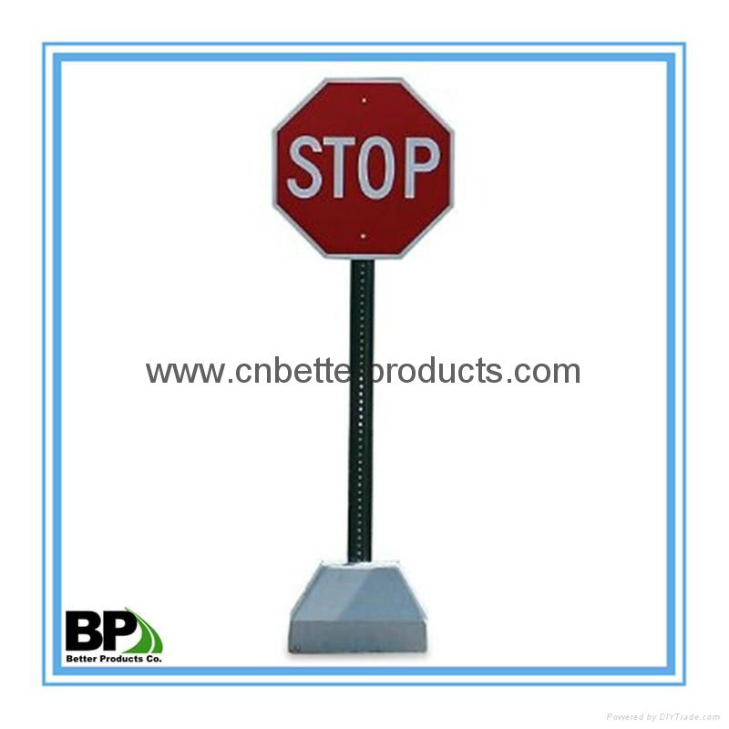 china u channel sign post for traffic safety sign