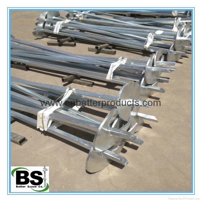 china low price square bra shaft helical pier  3