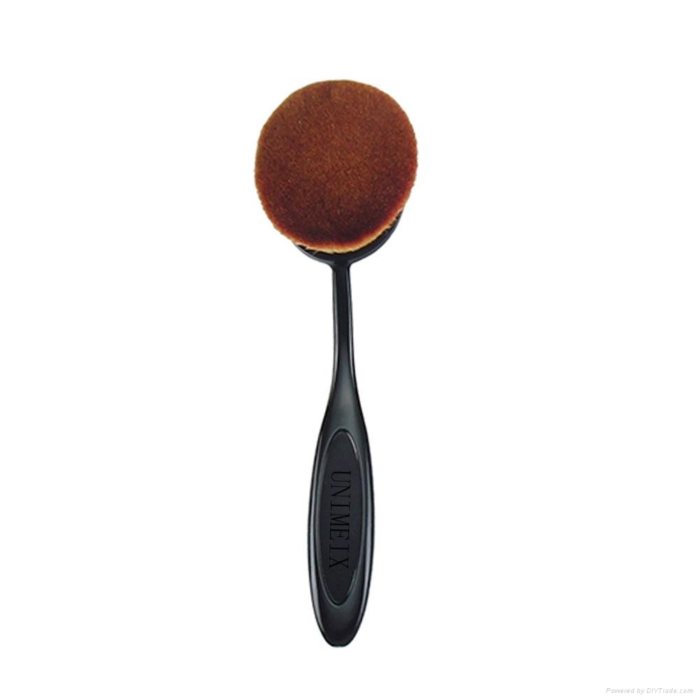 10pcs oval makeup brushes set 2