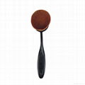 10pcs oval makeup brushes set 2