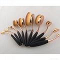 Popular makeup brushes 10 pcs makeup brush set rose oval cosmetic makeup tool 5