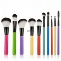 Professional foundation wholesale 10pcs cosmetic brush set 4