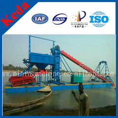 Chain Bucket Sand Gold Dredger Made in China
