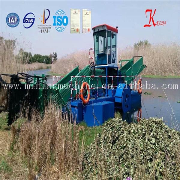 Aquatic Plant Harvester for River Cleaning 4