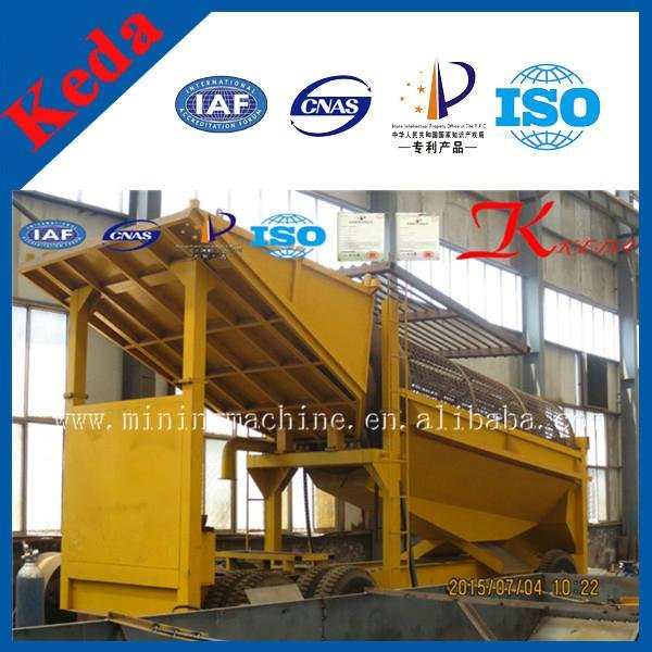 Mobile Alluvial Gold Mining Machine for Export 4