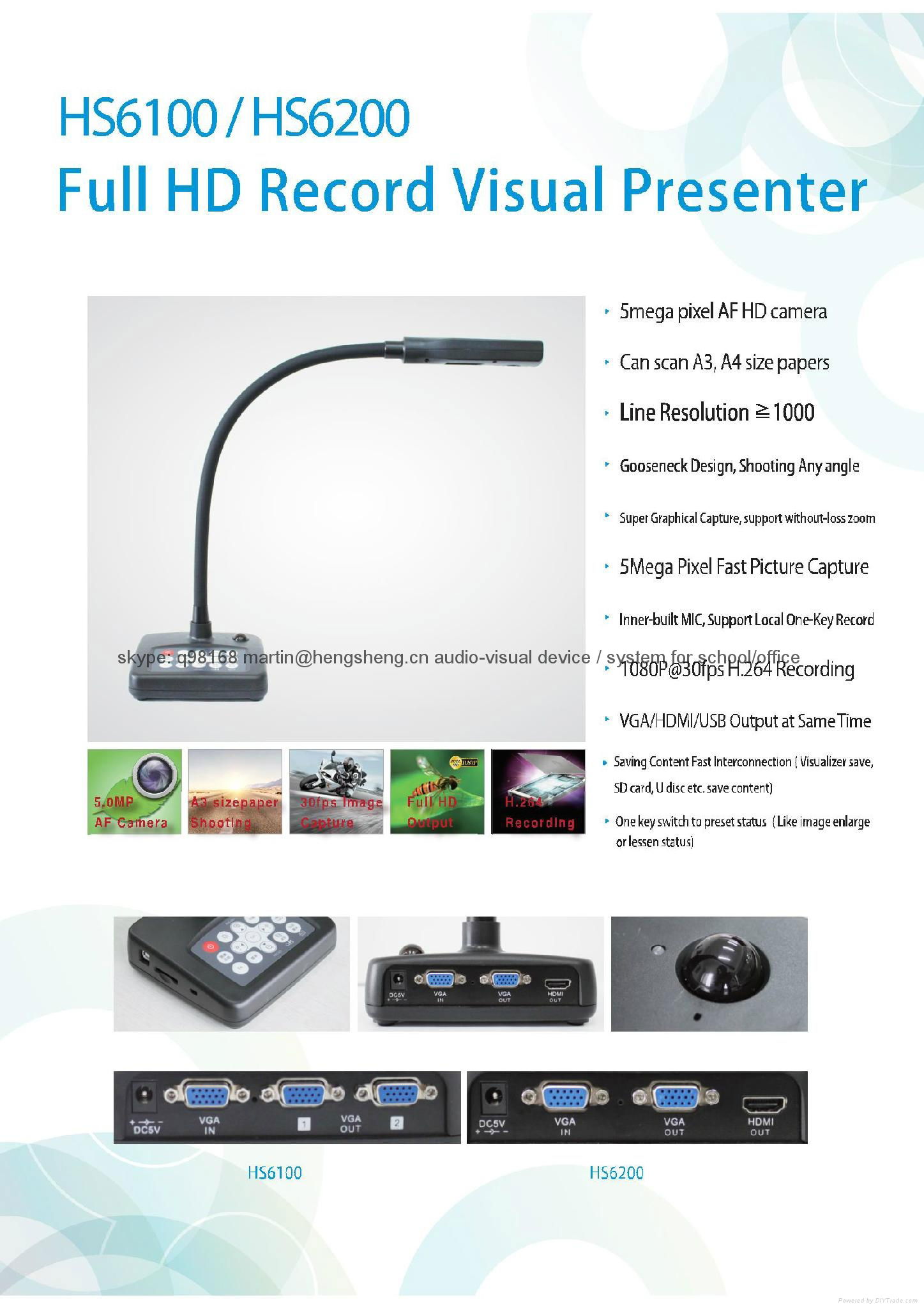 Swan Neck visualizer digital Visualizer visual presenter 5