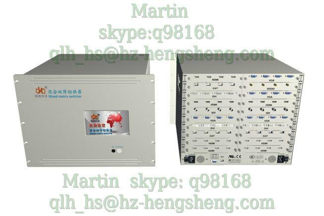 Analog digital Video signal matrix switch signal matrix switcher 