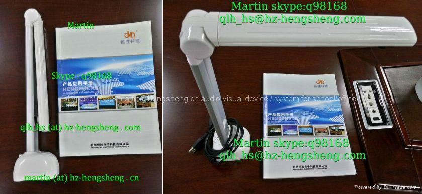 8MP USB super lightweight Document Camera dimmable LED Digital Visualizer 2