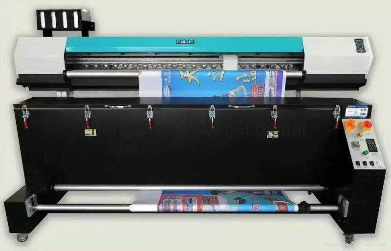 single printer head Sublimation printer machine for banners printing   2