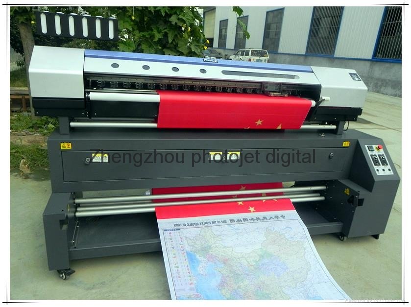 single printer head Sublimation printer machine for banners printing   3