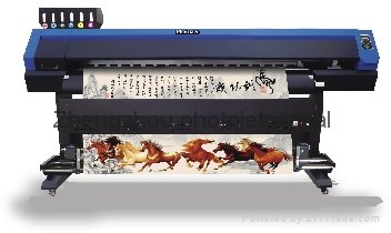 Double print heads Dx7 Water base printer machine for paper printing 