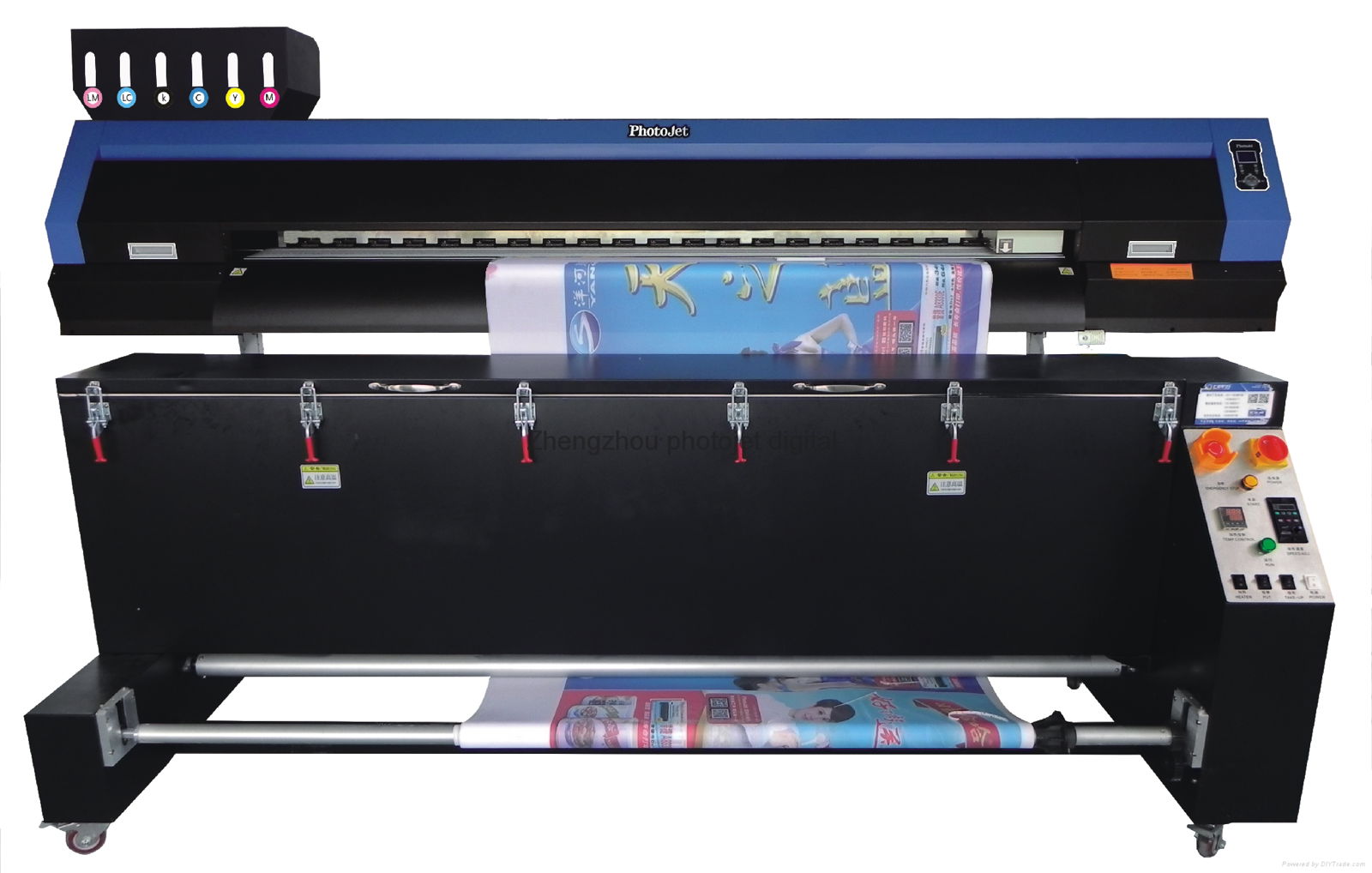 single printer head Sublimation printer machine for banners printing  