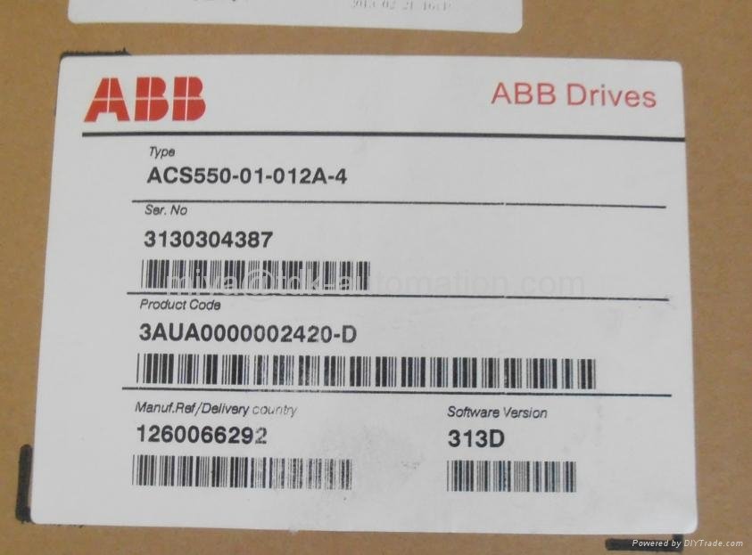 ABB Inverter Drive ACS550 ACS800 Inverter Drives 4