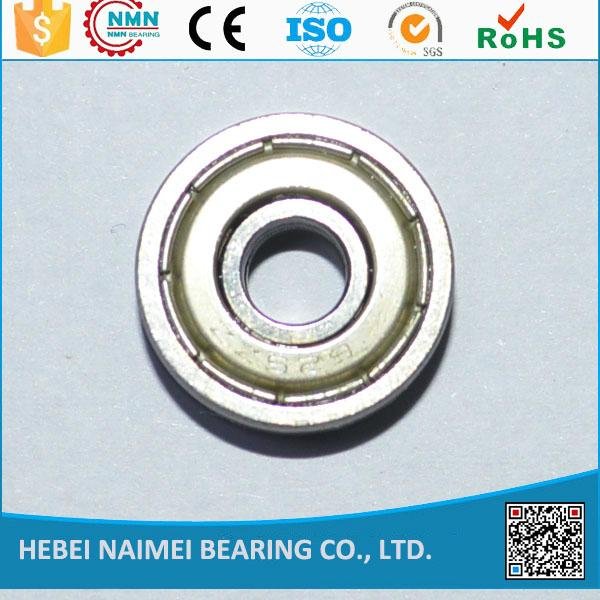 China factory mini type ball bearing 607 608 625 zz 2rs for skateboard  5