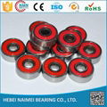 Factory min RED deep groove ball bearing 625 2RS  for small machine  1