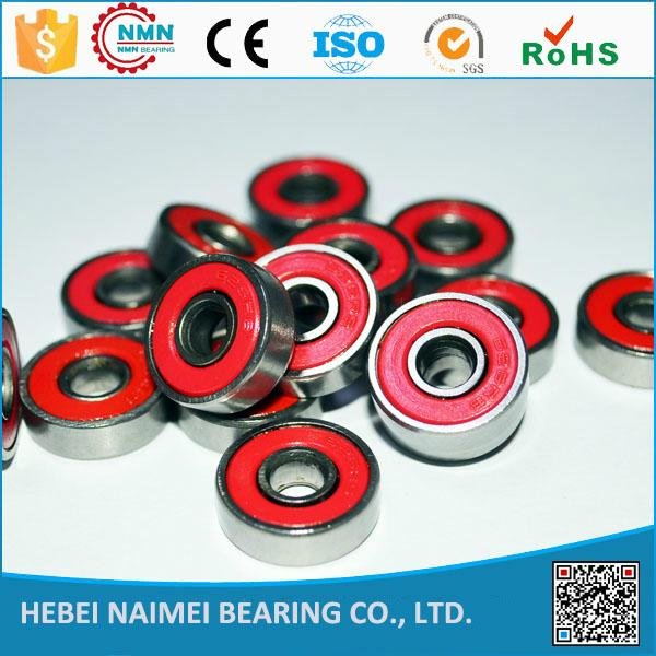 Factory min RED deep groove ball bearing 625 2RS  for small machine  2