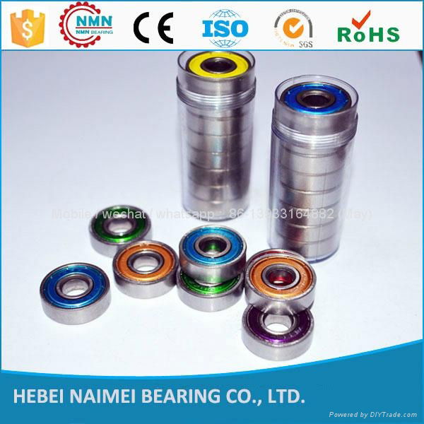 China Factory hot sale 608zz Skateboard Bearings  3