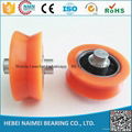 china factory 608ZZ v groove delrin window roller 