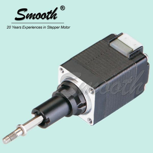 Smooth Nema 8 captive stepper motor linear actuator 8HY001D SMOOTH