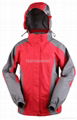 Customized Wholesale Windproof Outdoor Fleece Softshell Double Jacketed Jacket 1