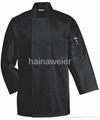 Hot-sale White long sleeve chef coat/chefs jacket/chefs wear/chefs uniform 2