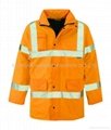 High vis storm coat HNE W1306 ,worker