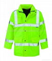 High vis storm coat HNE W1306 ,worker wear,worker uniform,worker clothes