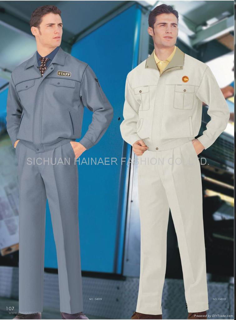 成都工厂定制海纳维尔工作服HNW005