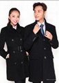  New fashion single-breasted business mens or womens wool cashmere overcoat 1