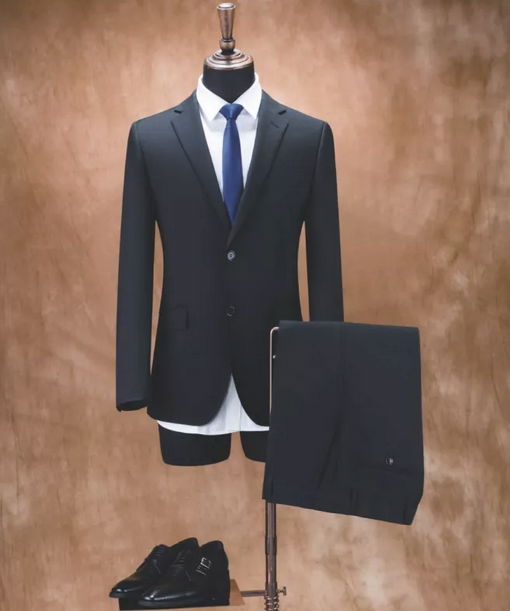 OEM high grade formal office men black business suit for spots goods