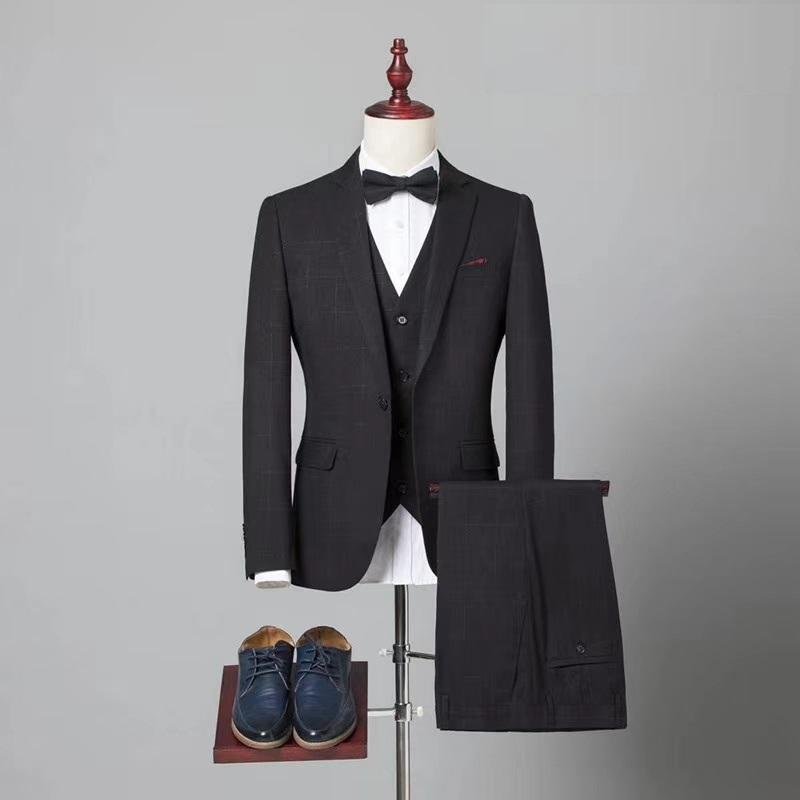 Slim Fit Customized Latest Design Coat Pant Men Suits  3 buyers