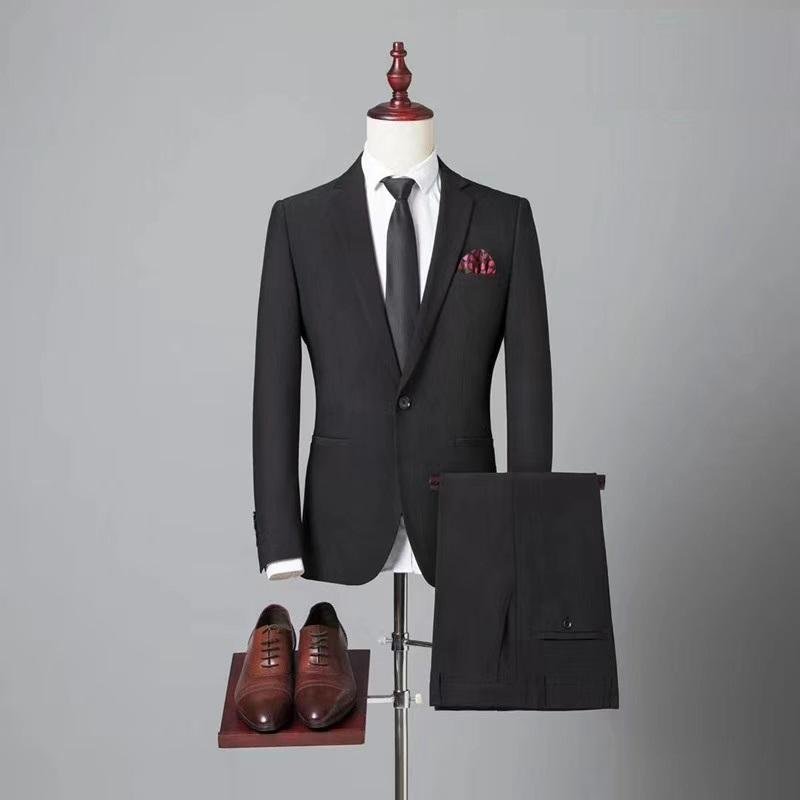 High quality mens wool business suit custom made fashion professional suit