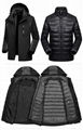 men's 3 in 1 jacket coat high quality outdoor jackets performance wear