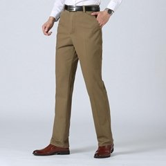 Wholesale Customerized Men's Pants 100% Cotton Casual Plus Size Men's Trousers 