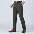 Wholesale Customerized Men's Pants 100% Cotton Casual Plus Size Men's Trousers  4