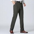 Wholesale Customerized Men's Pants 100% Cotton Casual Plus Size Men's Trousers  5