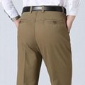 Wholesale Customerized Men's Pants 100% Cotton Casual Plus Size Men's Trousers  7