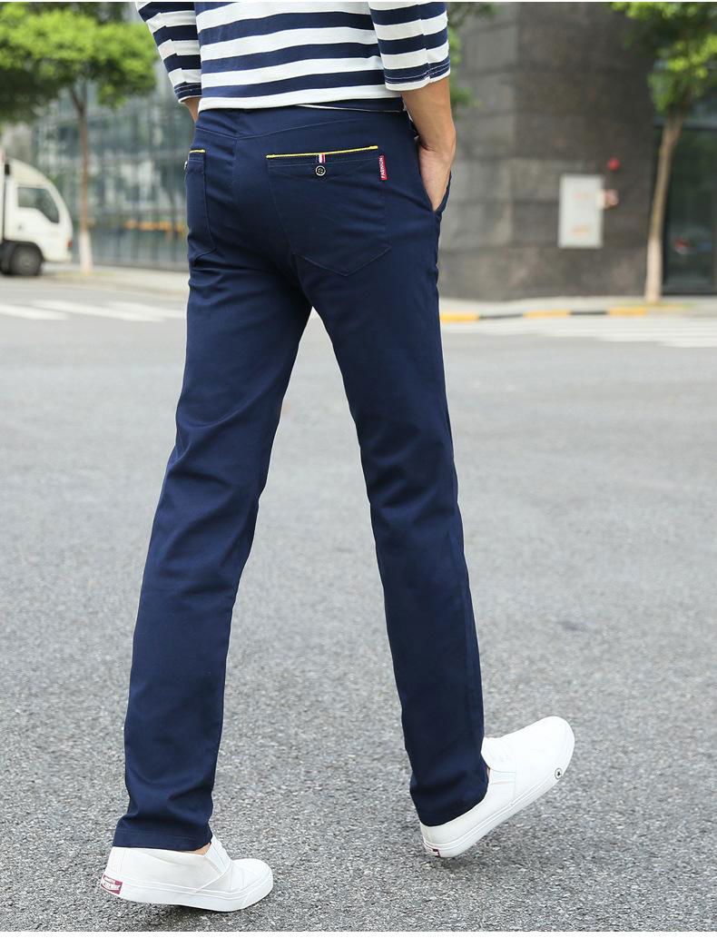 Men's Spandex Cotton Summer Casual Pants 3