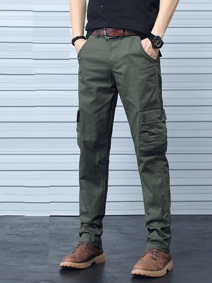 Custom Taper Waist Tactical Pants 100% Cotton Casual cargo pant