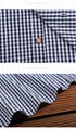High quality wholesale price mens long sleeve plaid casual dress shirt cotton