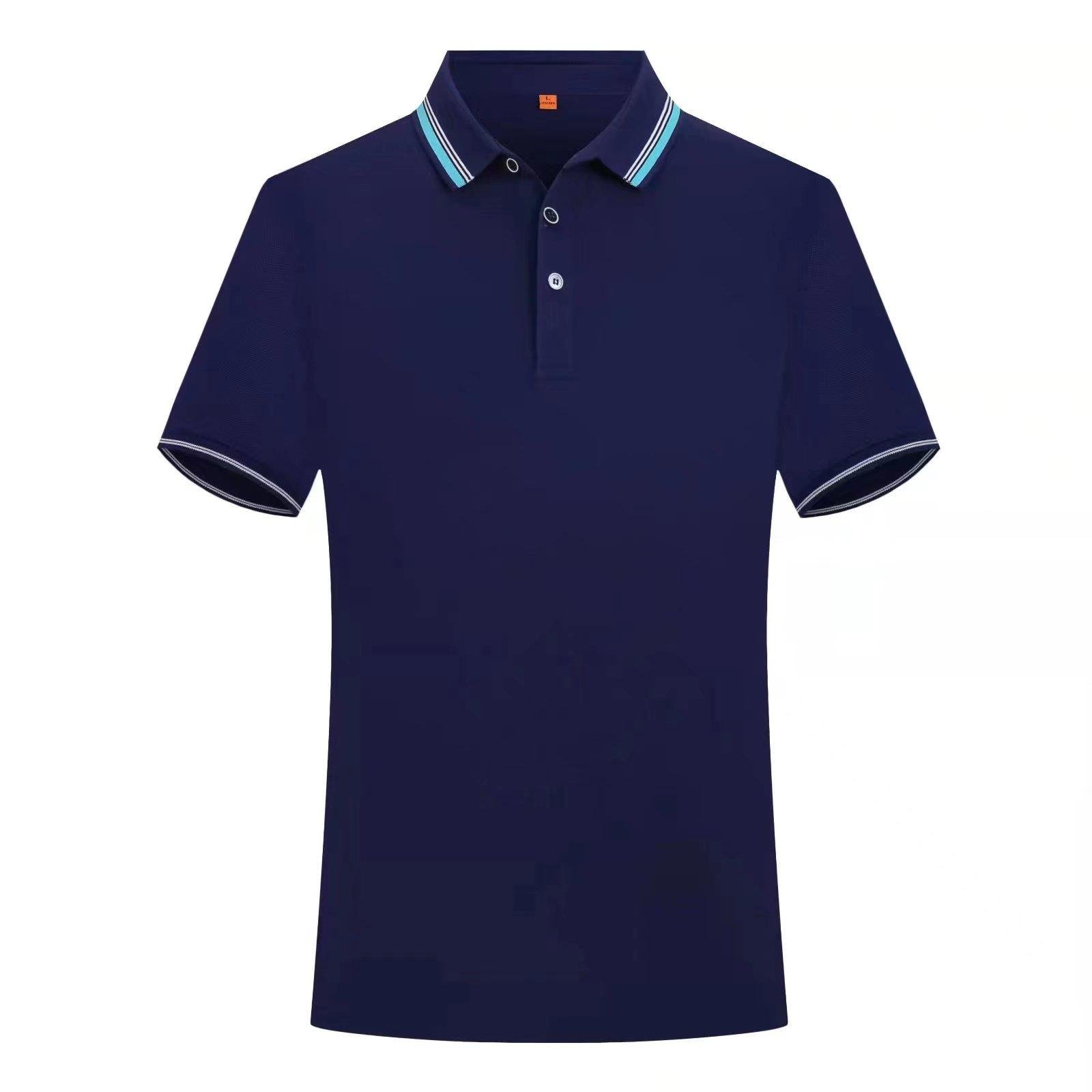 High Quality Cotton Polyester Multi-color Custom Printing Embroidery Polo shirt 4