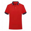 High Quality Cotton Polyester Multi-color Custom Printing Embroidery Polo shirt 8