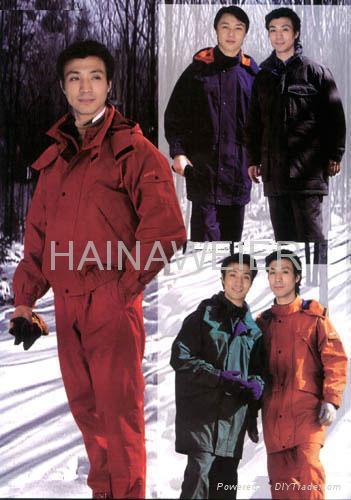 成都工廠直銷定製海納維爾工作服（防寒服）HNW011