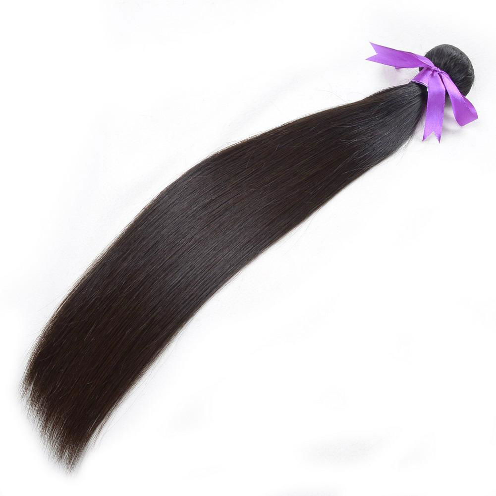 Lin Hair Brazilian Virgin Human Hair Straight Hair Extension 12 inch 2