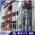 Made in China hydraulic guide rail lift platform warehouse China cargo lift 5