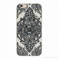 Transparent Soft TPU case for iphone6/6s with customized patterns 4