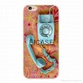 Transparent soft TPU color printing case for iPhone6/6s 2