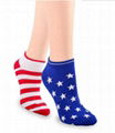 Wholesale custom logo colorful cotton ankle unisex socks 1