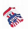 Wholesale custom logo colorful cotton ankle unisex socks 2