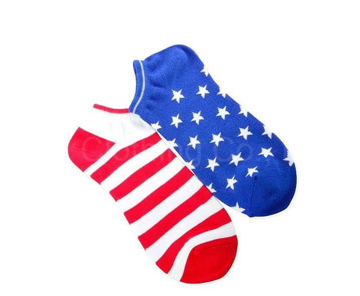 Wholesale custom logo colorful cotton ankle unisex socks 3